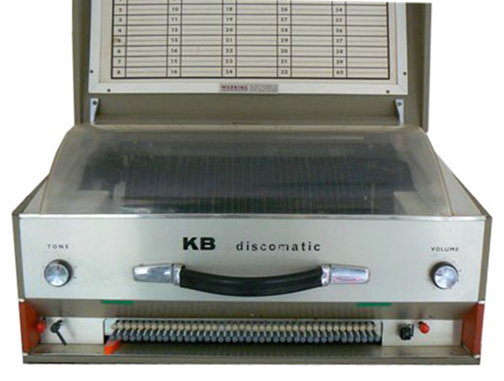 KB Discomatic with lid open